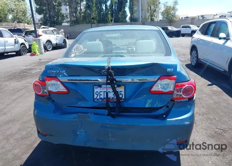 2013 Toyota Corolla S/Le from USA, damaged, VIN 5YFBU4EE8DP154086